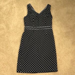 The Limited Black & White Polka Dot Dress
